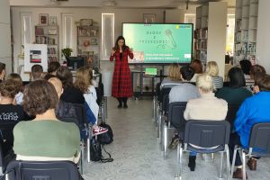 Uczestnicy warsztatów z historii mówionej