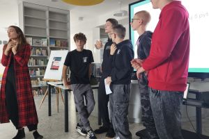 Uczestnicy warsztatów z historii mówionej