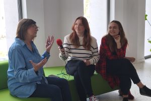 Uczestnicy warsztatów z historii mówionej