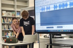 Uczestnicy warsztatów z historii mówionej